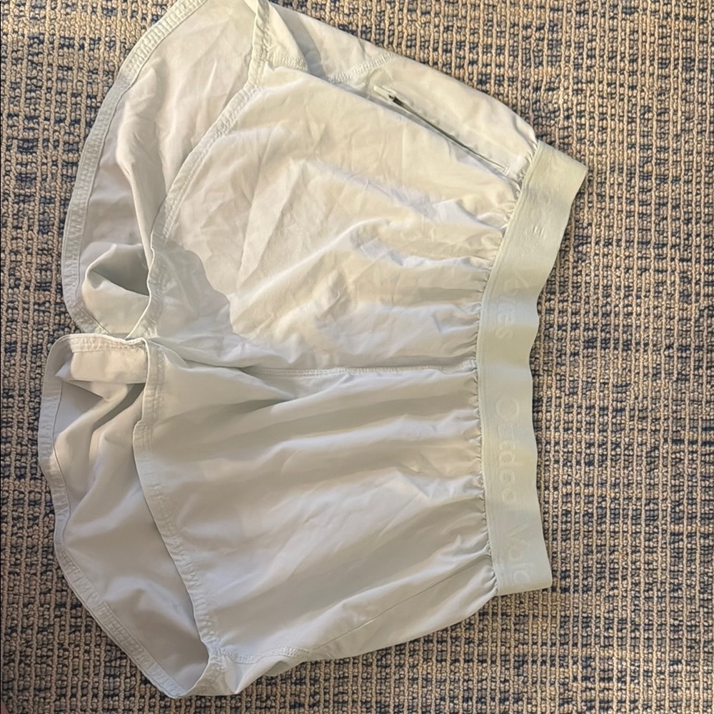 Outdoor voices running shorts mint green xs/s